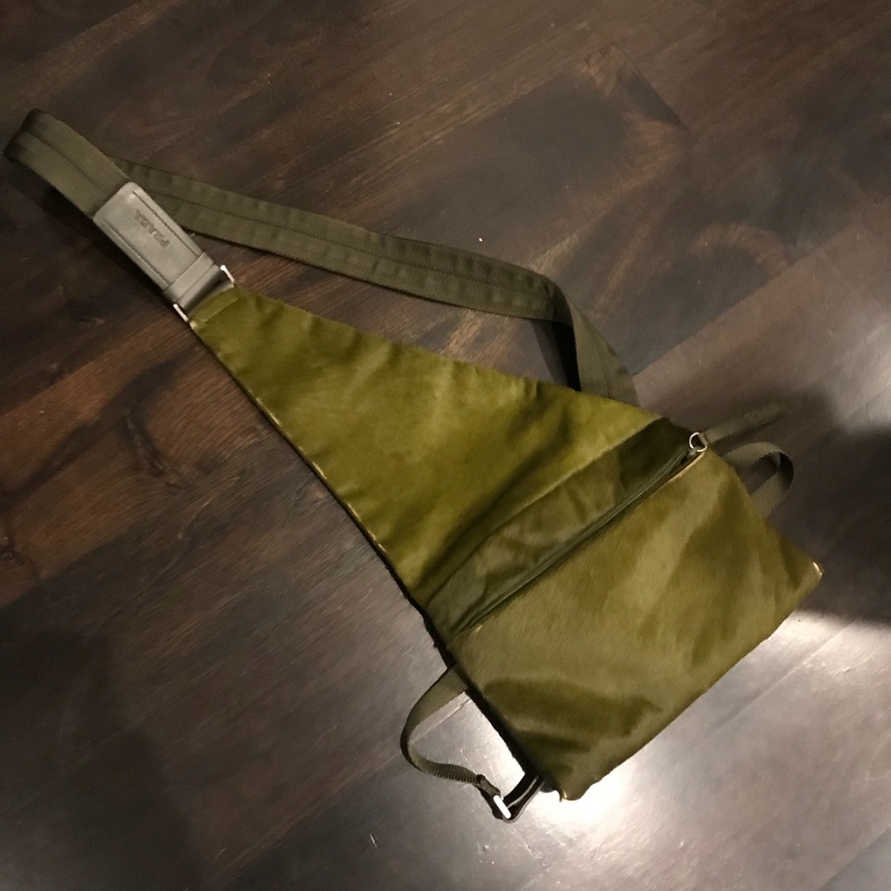 Prada Archival Fur Pony Hair Sling Crossbody Harness Bag Rare